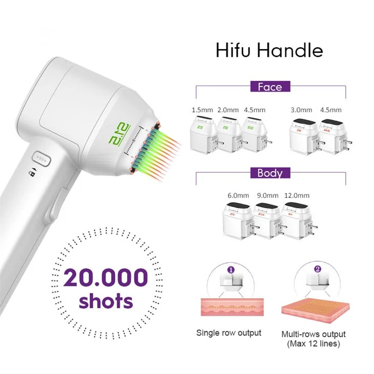 New 12d Hifu Face And Body Lifting Machine