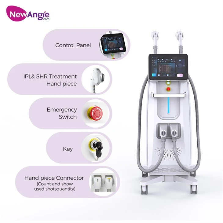 Professional E-light IPL Hair Removal Radio Frequency Machine
