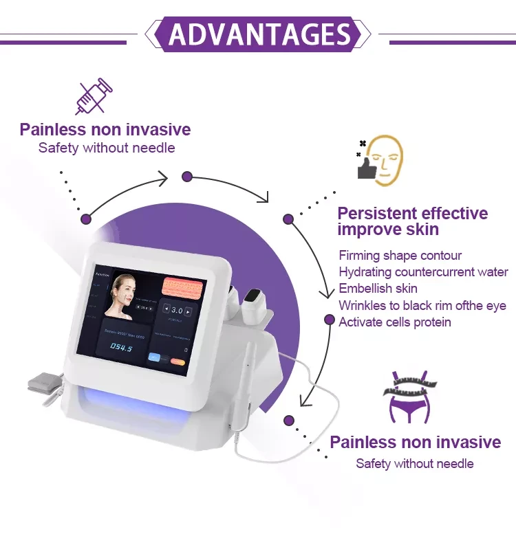 2 in1 hifu machine for face