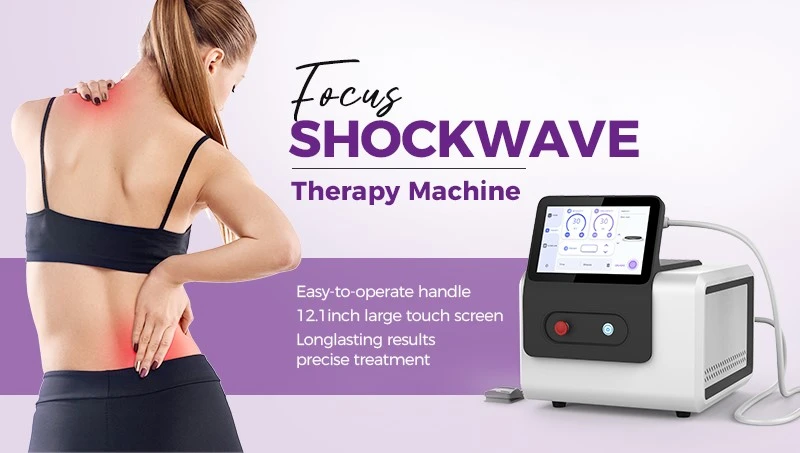 Focused shockwave machine for ED