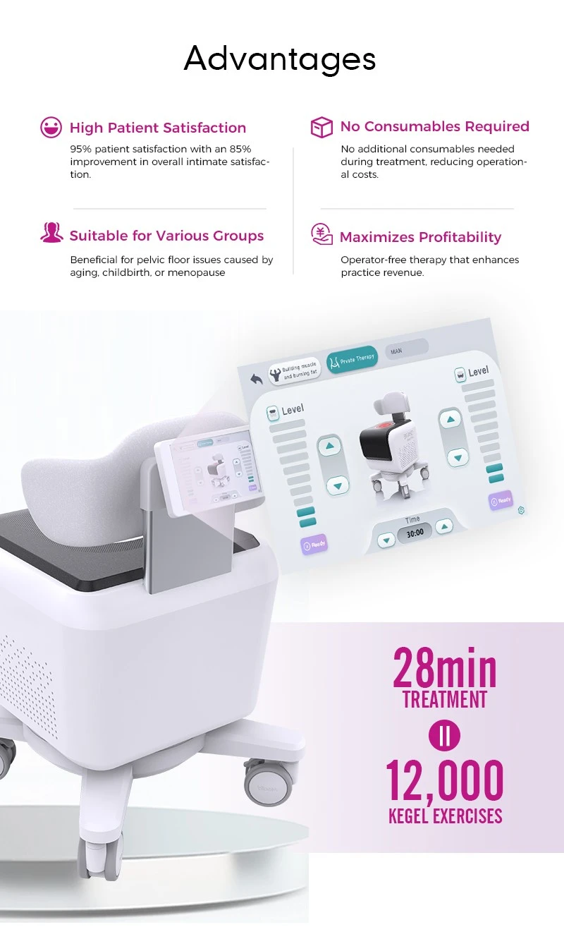 EMS Pelvic Floor Exerciser Muscle Chair Machine