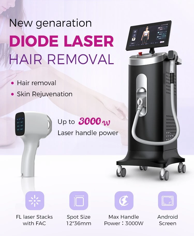Commercial Laser Hair Removal Machine