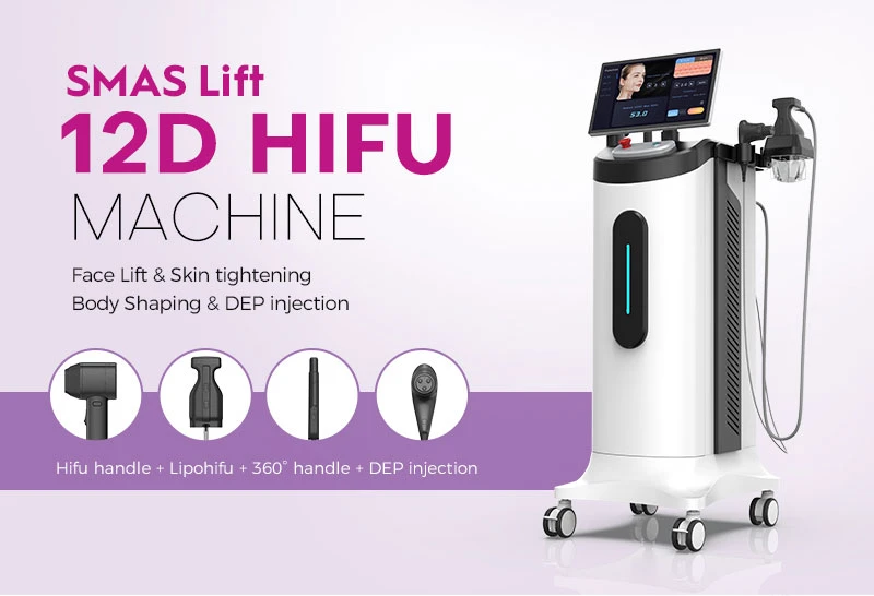 New 12d hifu skin tightening machine